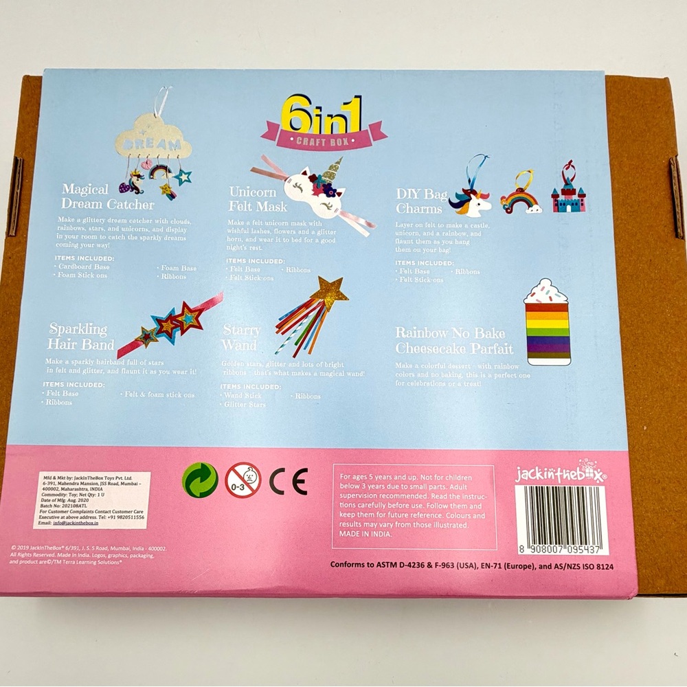 Unicorn Craft Kit for Kids - Picture 2 of 3